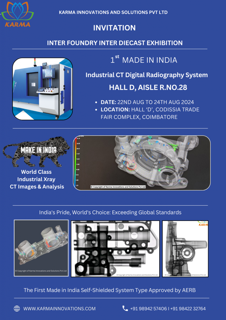 Karma at Inter Foundry Inter Diecast Exhibition.